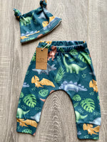 Load image into Gallery viewer, Blue Dinos Leggings
