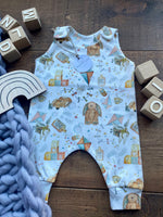 Load image into Gallery viewer, Newborn Memories Footed Romper
