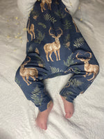 Load image into Gallery viewer, Wild Winter Stag Romper
